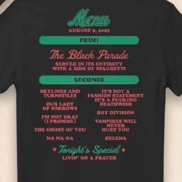 My Chemical Ristorante New Jersey_s Finest T-Shirt 83 - Picture 3 of 6